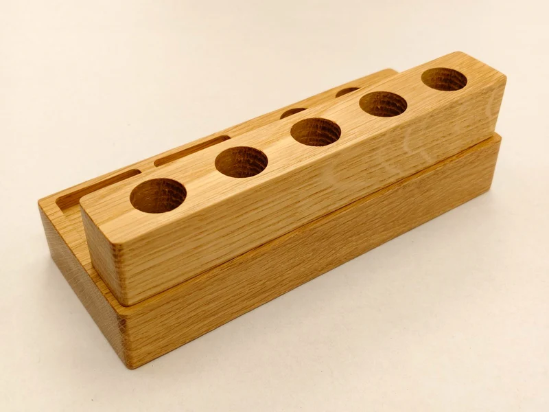 Entomologist's Block — Solid Oak | Hand-Made in the United Kingdom