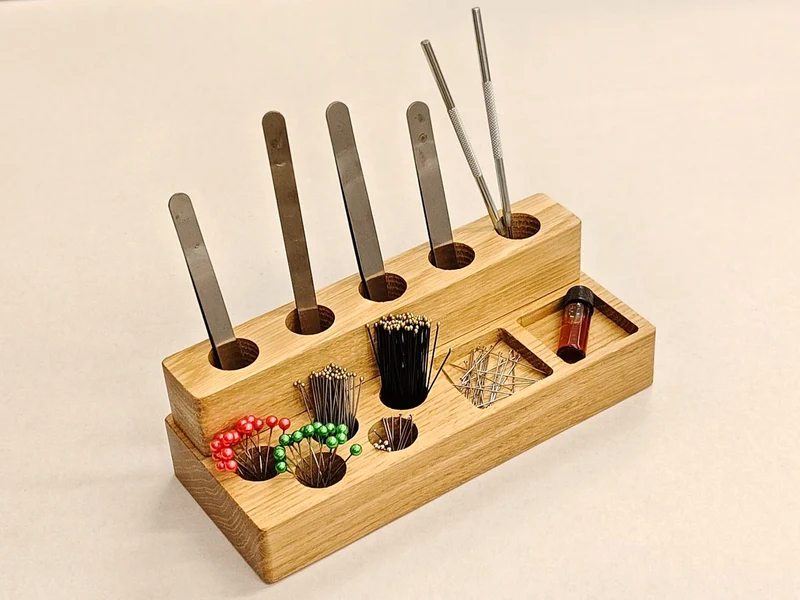 Entomologist's Block — Solid Oak | Hand-Made in the United Kingdom