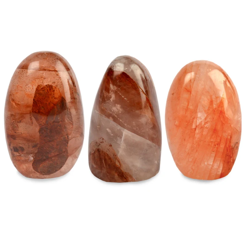 Free Form Red Hematoid Quartz – Polished Display Specimen
