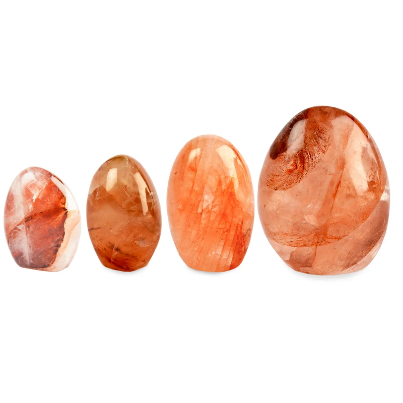 Free Form Red Hematoid Quartz – Polished Display Specimen