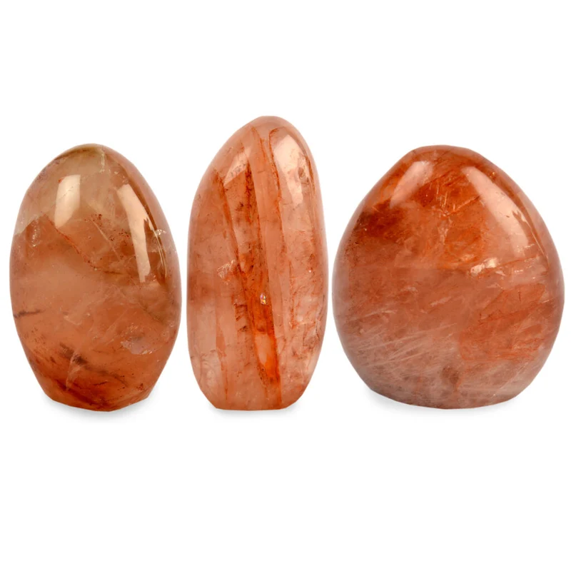 Free Form Red Hematoid Quartz – Polished Display Specimen