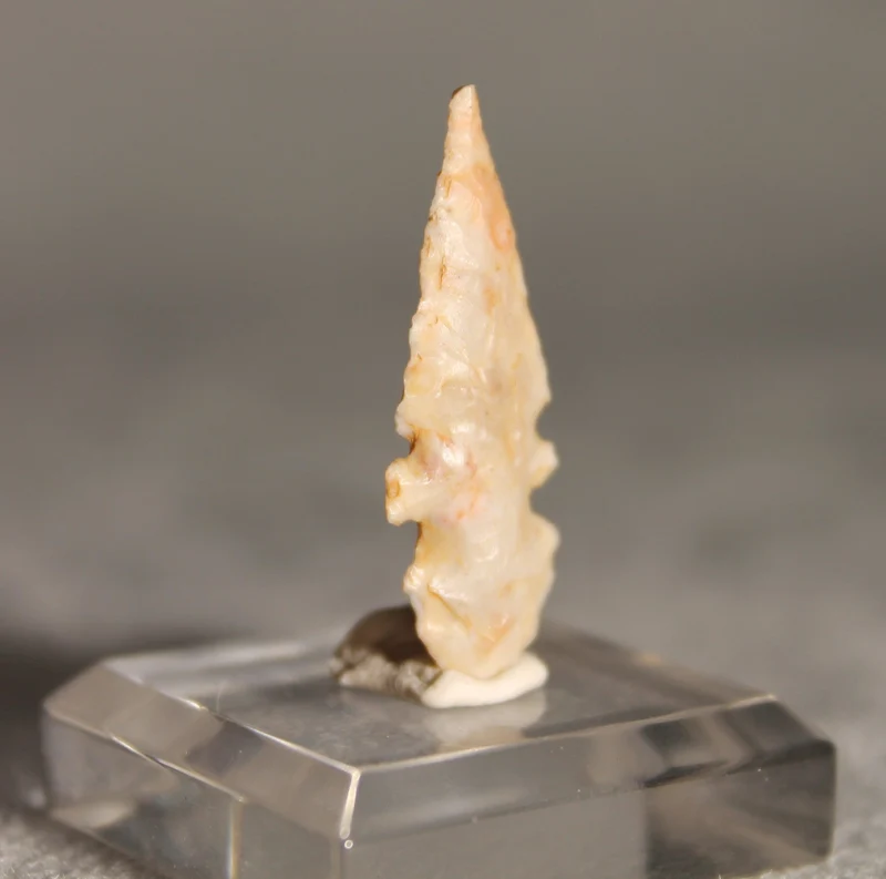Neolithic Agate Flint Foliate Arrowhead – 3 cm | Ténéré, Mali