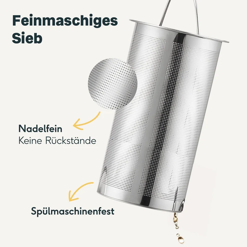 Teekanne Schwarz Matt