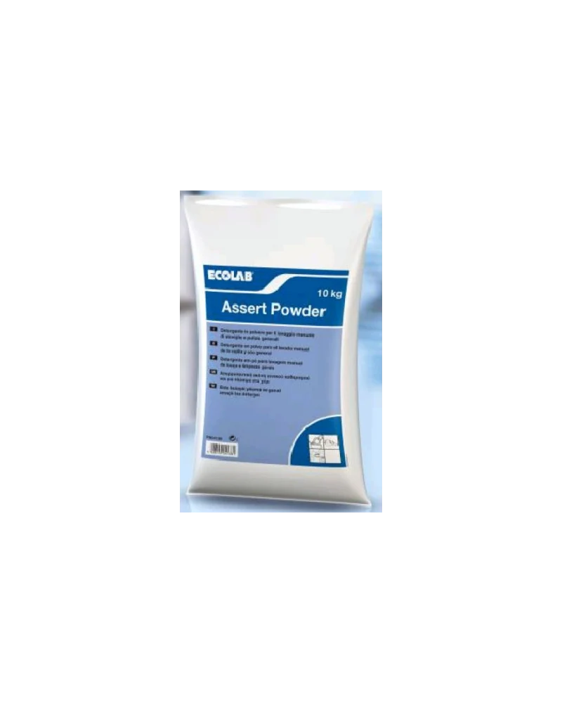 Detergente in polvere per lavaggio manuale stoviglie Ecolab Assert Powder 10 kg DISPONIBILE IN 7 GIORNI LAVORATIVI