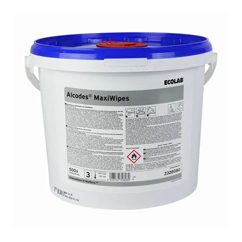 Salviette disinfettanti monouso per superfici Ecolab Alcodes Maxiwipes 500 pezzi DISPONIBILE IN 7 GIORNI LAVORATIVI