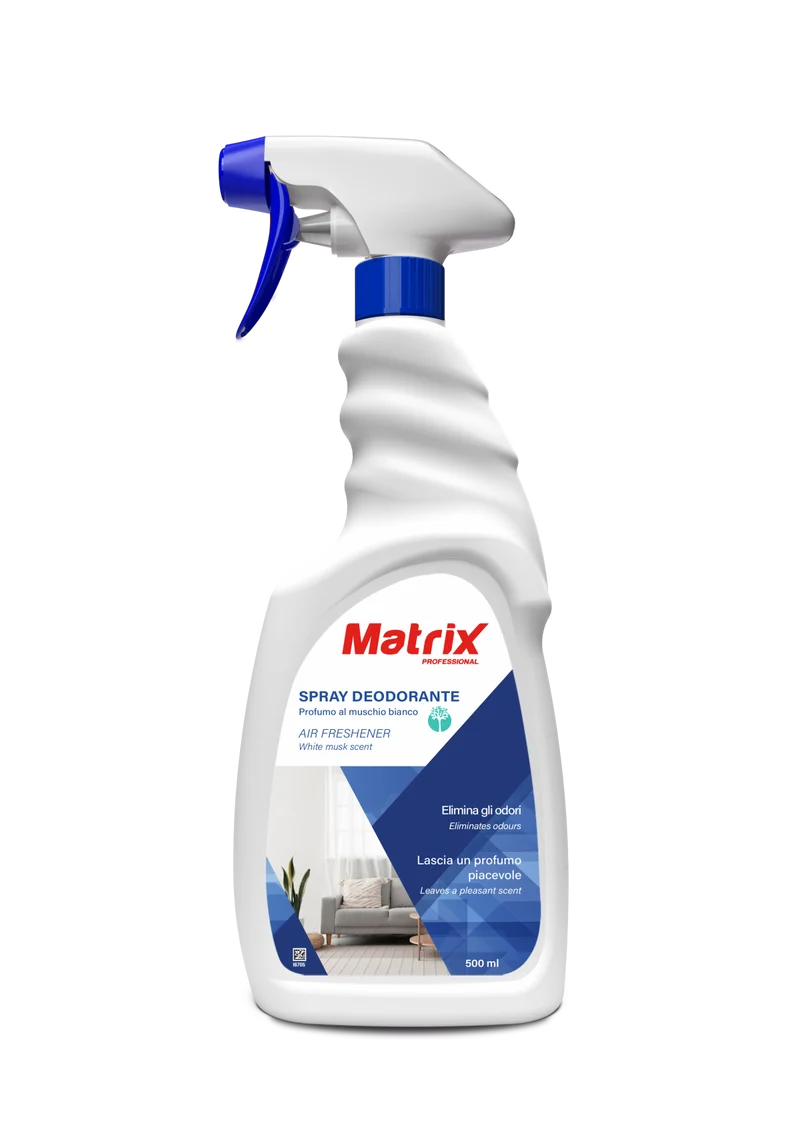 Deodorante spray per ambienti e tessuti Matrix Spray Deodorante Muschio Bianco 500 ml DISPONIBILE IN 7 GIORNI LAVORATIVI