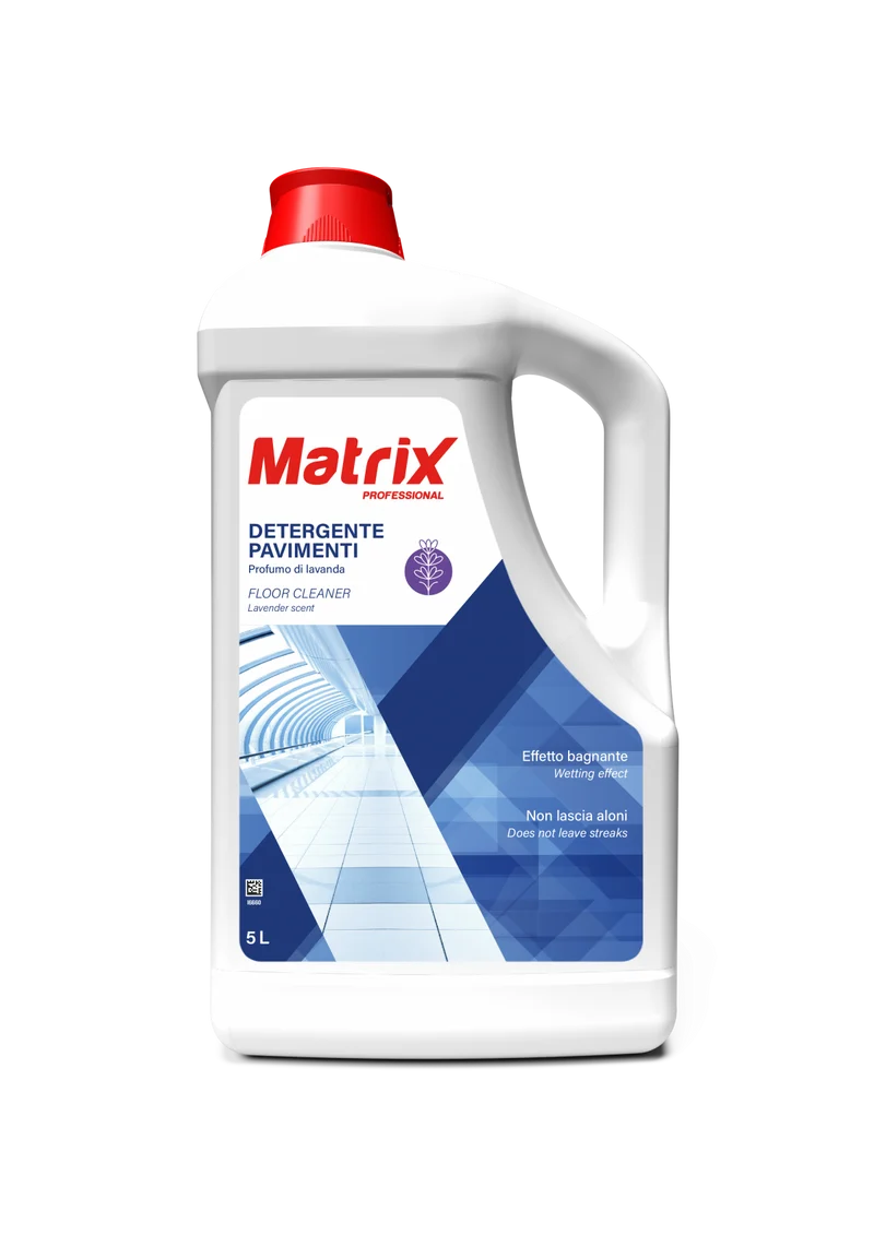 Detergente profumato per pavimenti Matrix Pavimenti Lavanda 2x5 litri DISPONIBILE IN 7 GIORNI LAVORATIVI