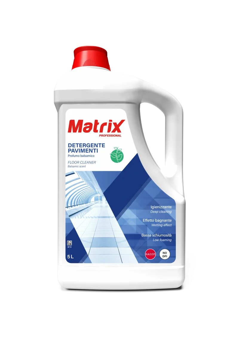 Detergente igienizzante per pavimenti Matrix Pavimenti Igienizzante 2x5 litri DISPONIBILE IN 7 GIORNI LAVORATIVI