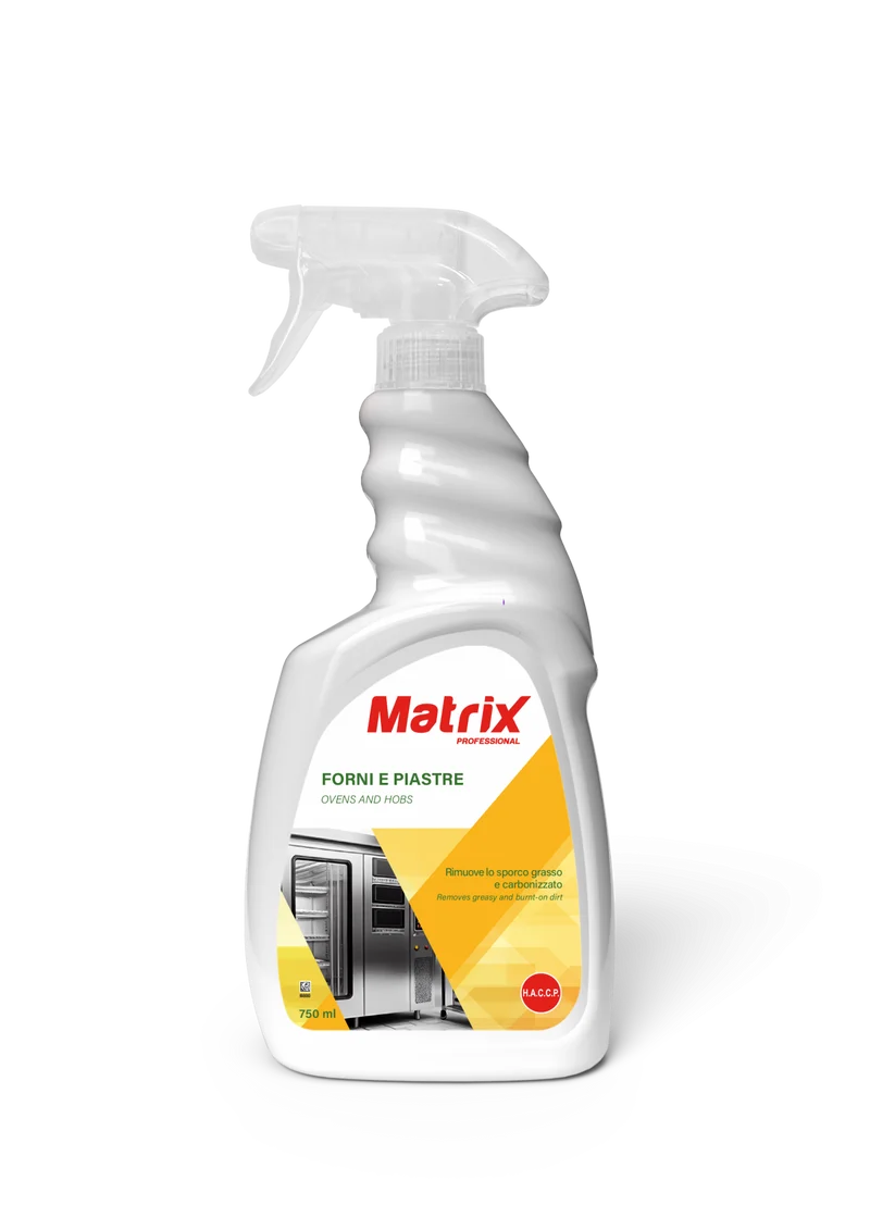 Detergente per forni e piastre Matrix Forni e Piastre 750 ml DISPONIBILE IN 7 GIORNI LAVORATIVI