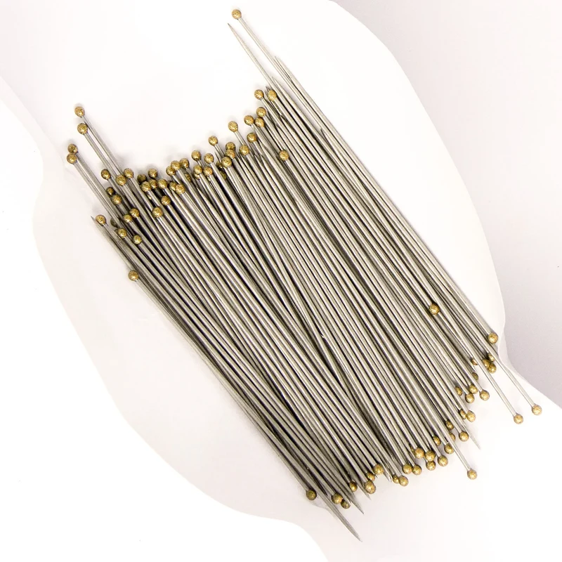 Stainless Steel Entomology Pins | English Style | 100 Pack