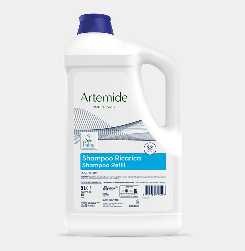 Shampoo per hotel Beauty Escape Artemide Shampoo 2x5 litri DISPONIBILE IN 7 GIORNI LAVORATIVI