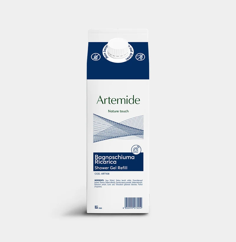 Bagnoschiuma per hotel Beauty Escape Artemide Shower Gel 1 litro DISPONIBILE IN 7 GIORNI LAVORATIVI
