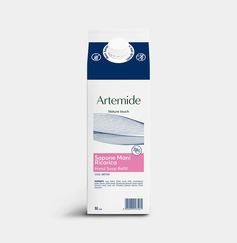 Sapone mani per hotel Beauty Escape Artemide Hand Soap 6x1 litro DISPONIBILE IN 7 GIORNI LAVORATIVI