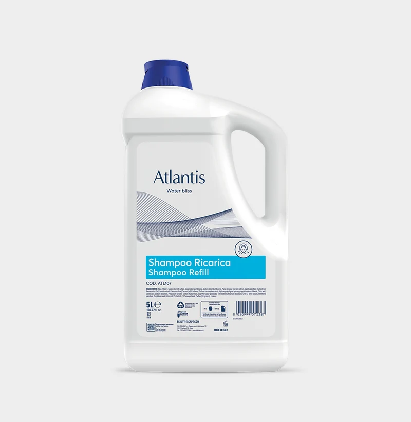 Shampoo per hotel Beauty Escape Atlantis Shampoo 2x5 litri DISPONIBILE IN 7 GIORNI LAVORATIVI