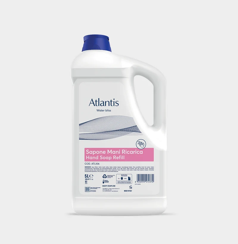 Sapone mani per hotel Beauty Escape Atlantis Hand Soap 2x5 litri DISPONIBILE IN 7 GIORNI LAVORATIVI