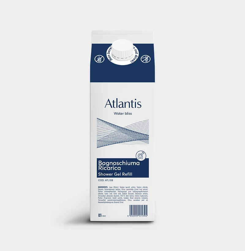 Bagnoschiuma per hotel Beauty Escape Atlantis Shower Gel 1 litro DISPONIBILE IN 7 GIORNI LAVORATIVI