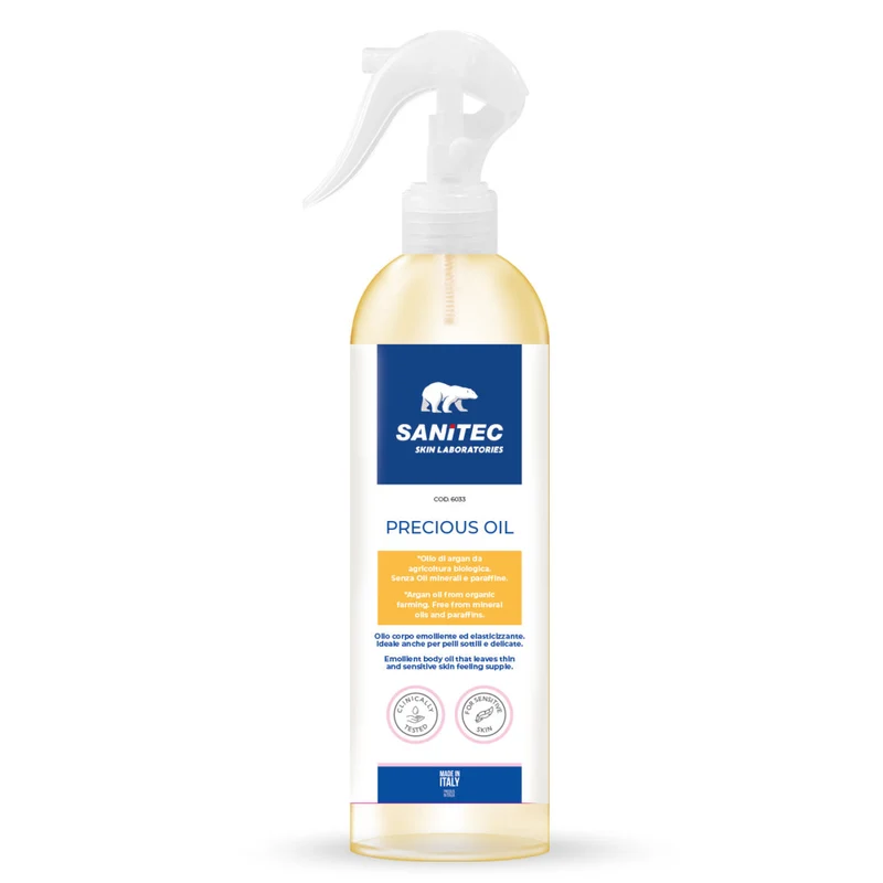Olio corpo emolliente Sanitec Precious Oil 12x300 ml DISPONIBILE IN 7 GIORNI LAVORATIVI