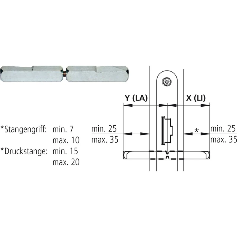 Drückerstift B-78430