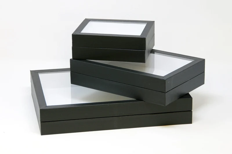 Entomology Box Frame Butterfly Display Case with Glass Lid