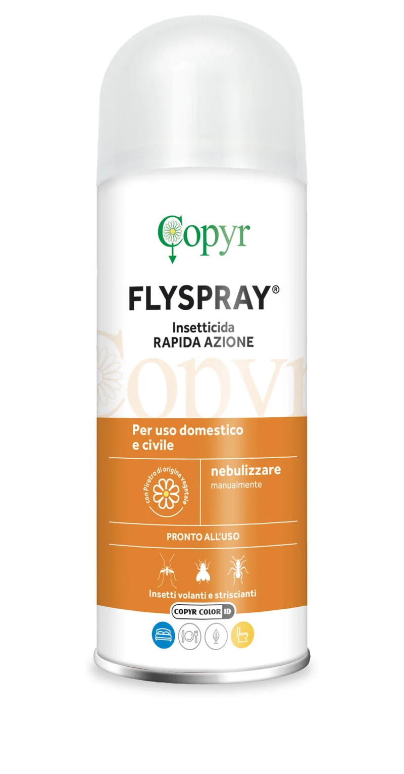 Insetticida per mosche, zanzare pulci e formiche Copyr Flyspray 400 ml
