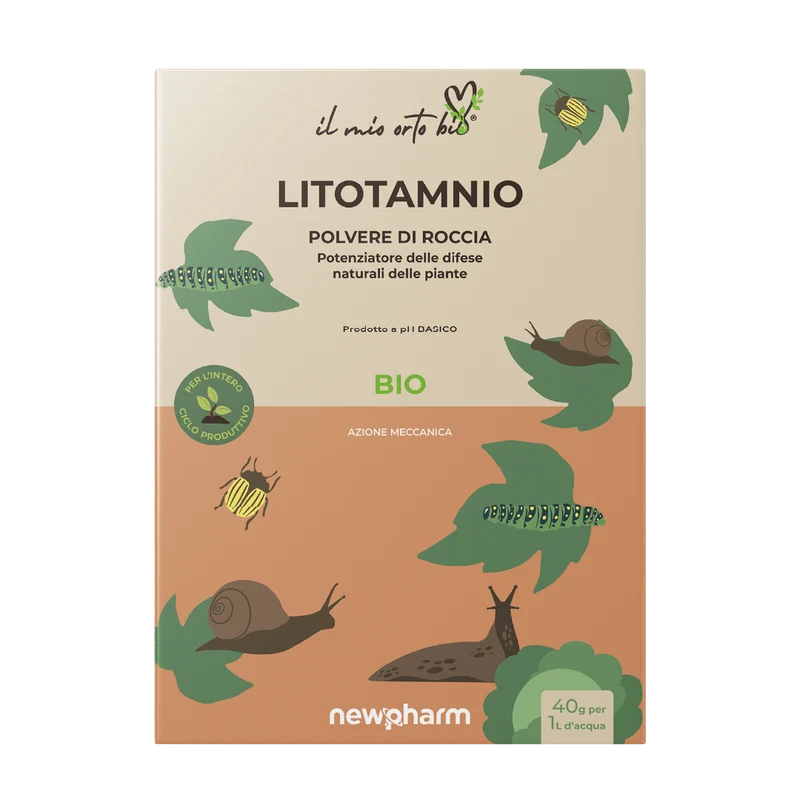 Corroborante protezione piante Newpharm Litotamnio Polvere di Roccia 1 kg