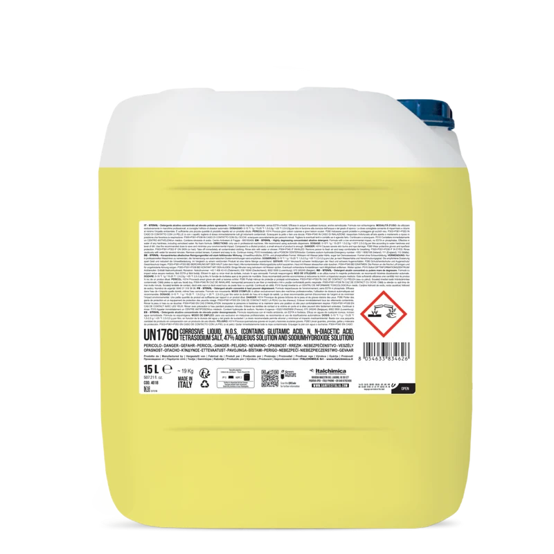Detergente per lavaggio manuale stoviglie Sanitec Stovil Green Power 15 lt