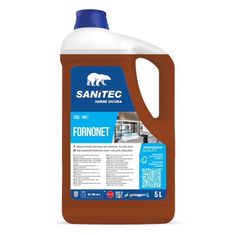 Detergente schiumogeno per forno Sanitec Fornonet 5 litri