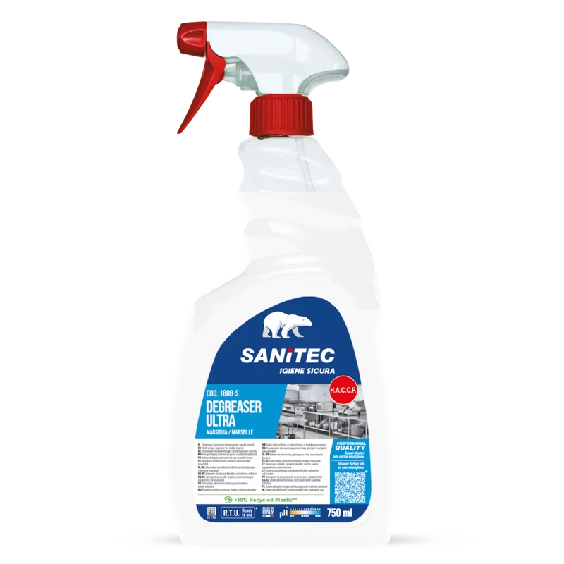 Detergente sgrassante Sanitec Degreaser Ultra Marsiglia 750 ml